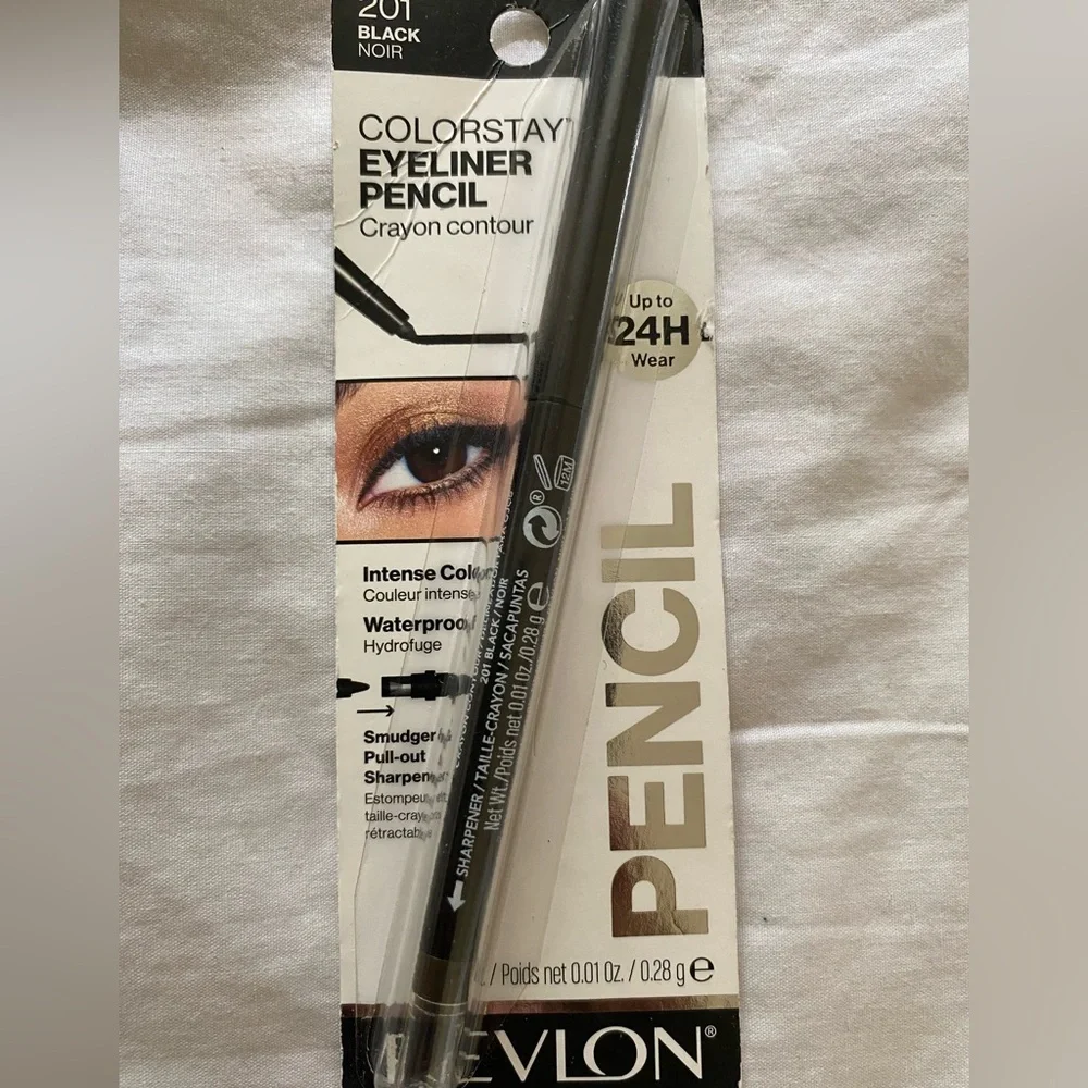Revlon Bundle ColorStay Eyeliner Lipstick and So Fierce Mascara Set